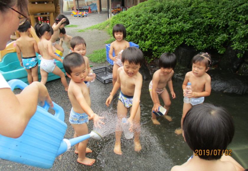 子供 水浴び SENSE NAGAOKAKYO ～長岡京市のサブサイト～